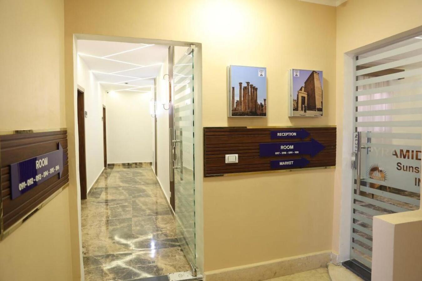 Pyramids Sunshine View Hotel Kafret el-Gabal Exterior foto