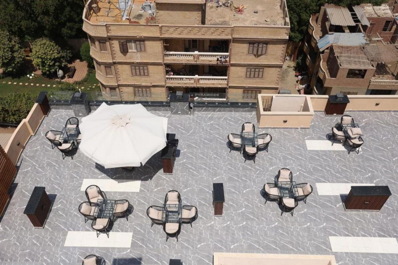 Pyramids Sunshine View Hotel Kafret el-Gabal Exterior foto