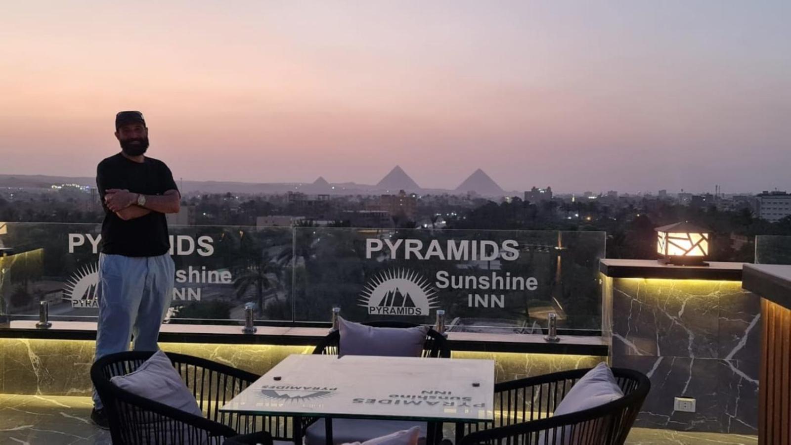 Pyramids Sunshine View Hotel Kafret el-Gabal Exterior foto
