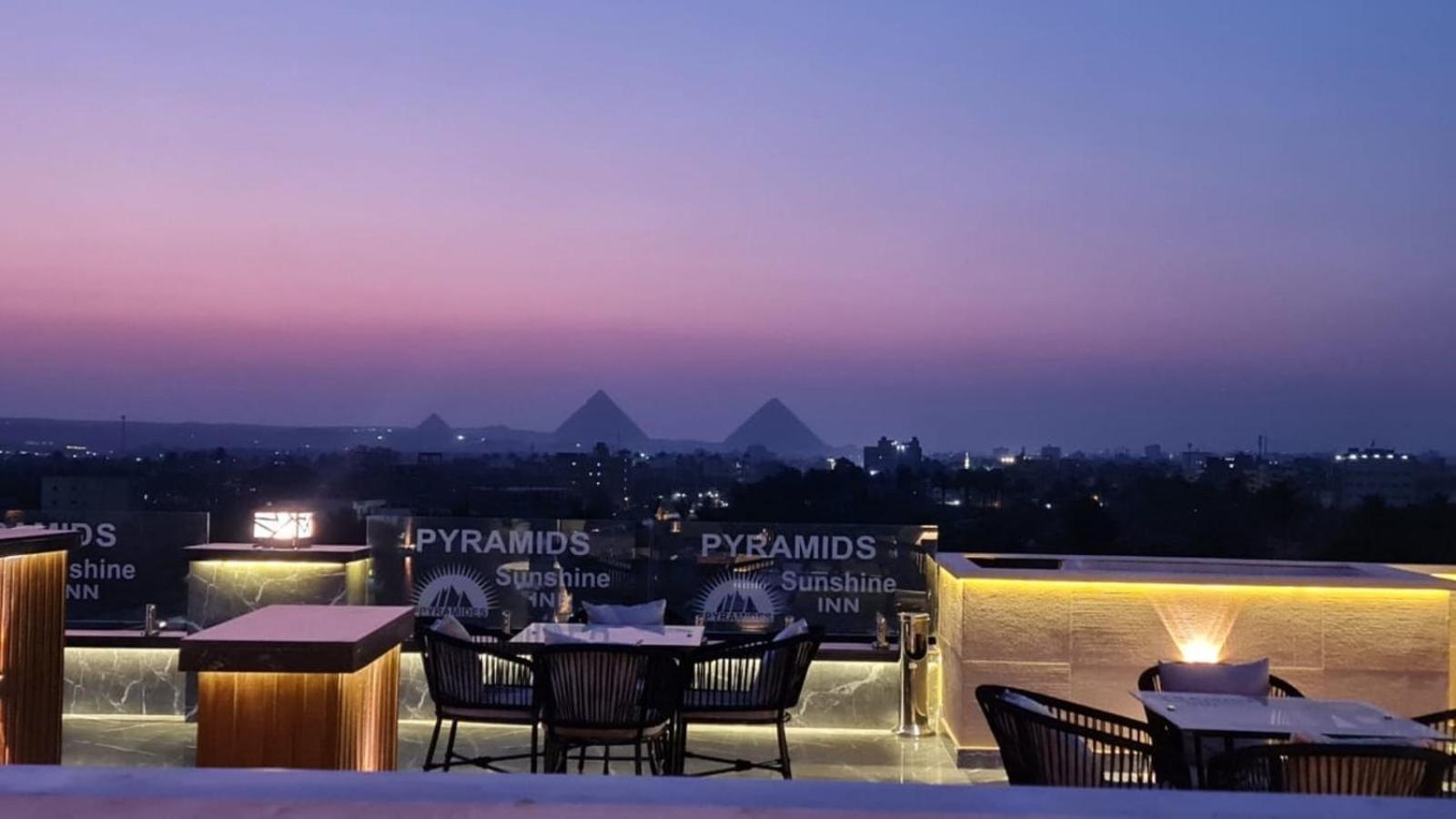 Pyramids Sunshine View Hotel Kafret el-Gabal Exterior foto