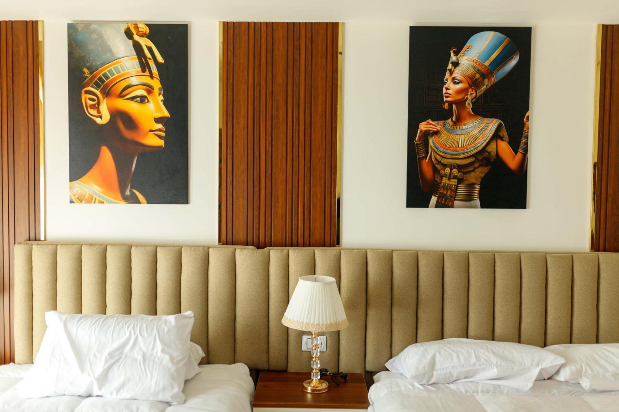Pyramids Sunshine View Hotel Kafret el-Gabal Exterior foto